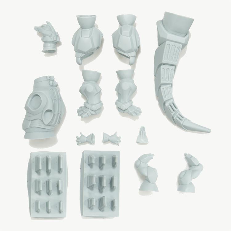 Godzilla vs Mechagodzilla II Middle Size Series Mechagodzilla 1/400 Scale Model Kit Gallery Image 9