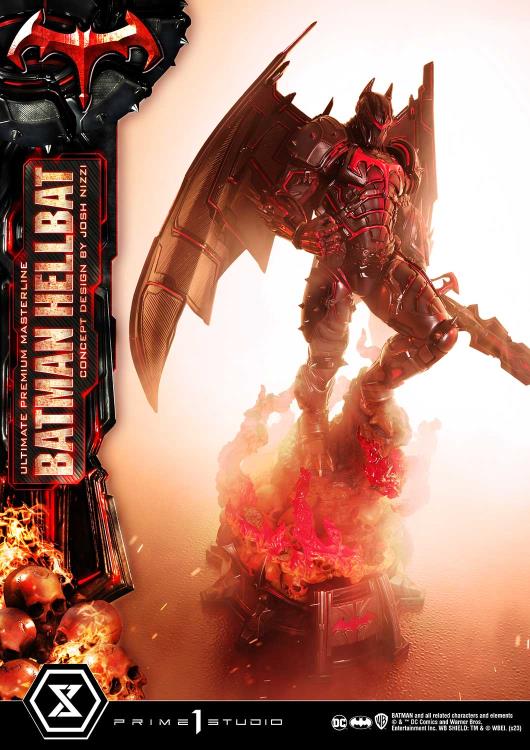DC Comics Ultimate Premium Masterline Batman (Hellbat Ver.) 1/4 Scale Statue Gallery Image 31