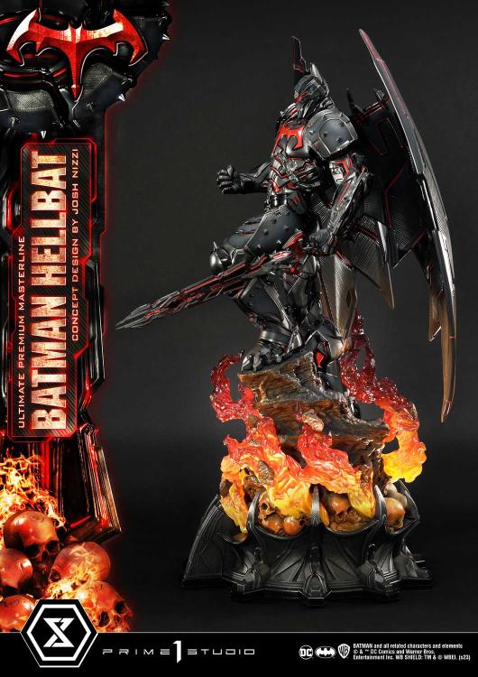 DC Comics Ultimate Premium Masterline Batman (Hellbat Ver.) 1/4 Scale Statue Gallery Image 12