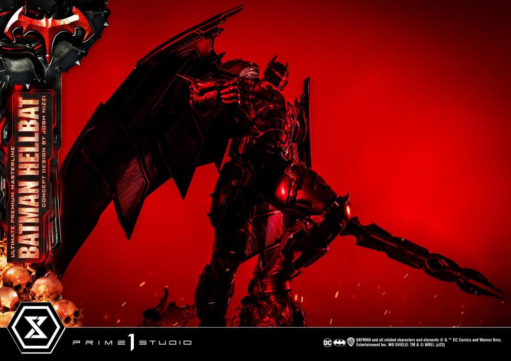 DC Comics Ultimate Premium Masterline Batman (Hellbat Ver.) 1/4 Scale Statue Gallery Image 32