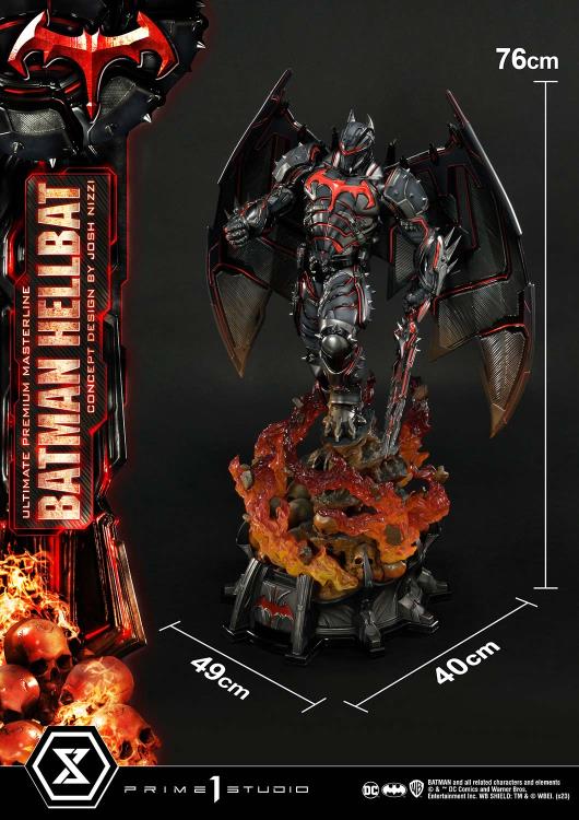 DC Comics Ultimate Premium Masterline Batman (Hellbat Ver.) 1/4 Scale Statue Gallery Image 13