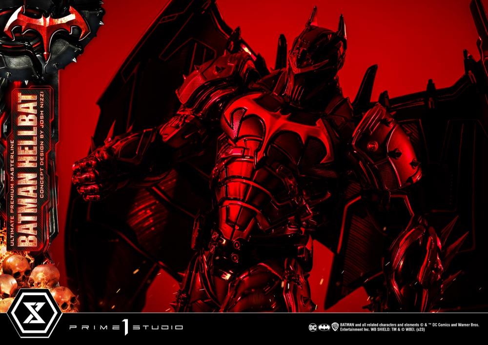 DC Comics Ultimate Premium Masterline Batman (Hellbat Ver.) 1/4 Scale Statue Gallery Image 33