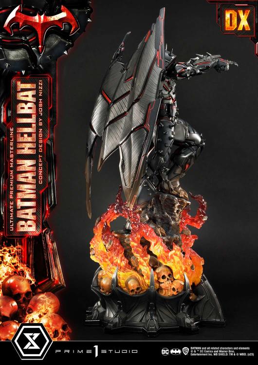 DC Comics Ultimate Premium Masterline Batman (Hellbat Ver.) Deluxe 1/4 Scale Limited Edition Statue (With Bonus) Gallery Image 62