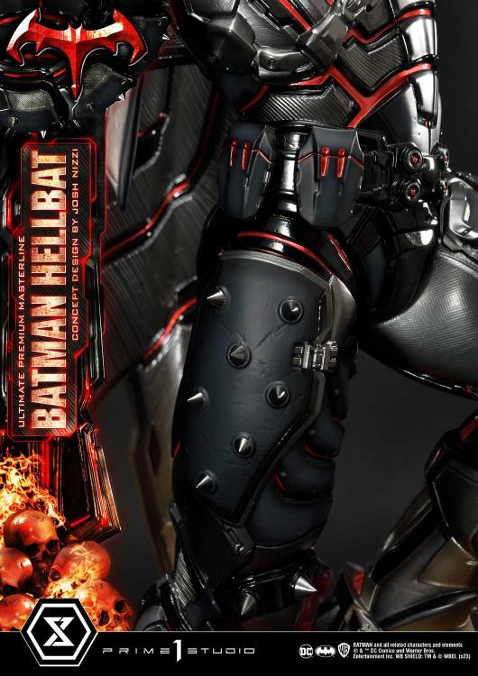 DC Comics Ultimate Premium Masterline Batman (Hellbat Ver.) Deluxe 1/4 Scale Limited Edition Statue (With Bonus) Gallery Image 86