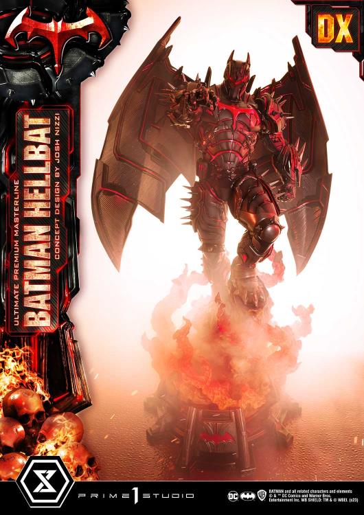 DC Comics Ultimate Premium Masterline Batman (Hellbat Ver.) Deluxe 1/4 Scale Limited Edition Statue (With Bonus) Gallery Image 17