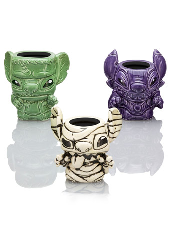 Lilo & Stitch Halloween Stitch Geeki Tikis Mini Muglet Set Gallery Image 2