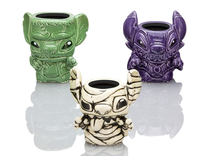 Lilo & Stitch Halloween Stitch Geeki Tikis Mini Muglet Set Gallery Image 1