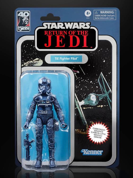 Star Wars: The Black Series 6" Carbonized Collection Emperor’s Royal Guard & TIE Pilot Two-Pack (Return of the Jedi) Exclusive Gallery Image 15