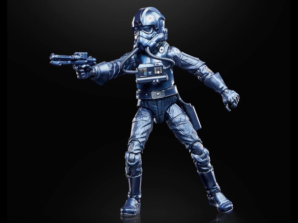 Star Wars: The Black Series 6" Carbonized Collection Emperor’s Royal Guard & TIE Pilot Two-Pack (Return of the Jedi) Exclusive Gallery Image 12