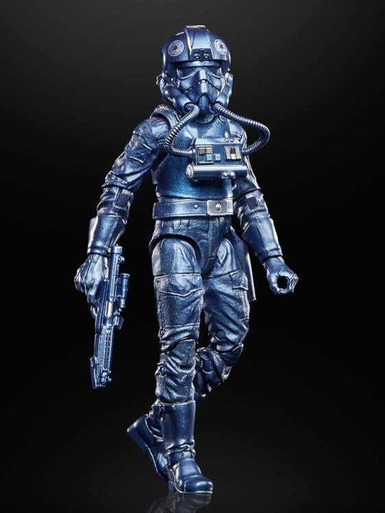 Star Wars: The Black Series 6" Carbonized Collection Emperor’s Royal Guard & TIE Pilot Two-Pack (Return of the Jedi) Exclusive Gallery Image 10