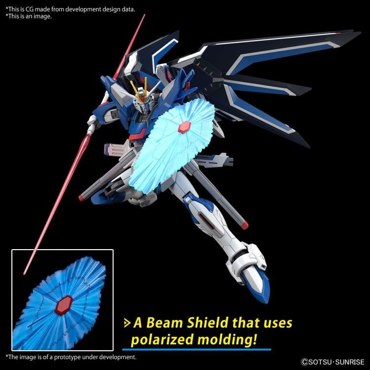 Mobile Suit Gundam SEED Freedom HGGS Rising Freedom Gundam 1/44 Scale Model Kit Gallery Image 9