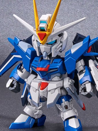 Mobile Suit Gundam SEED Freedom SD Gundam Ex-Standard Rising Freedom Gundam Model Kit Gallery Image 2