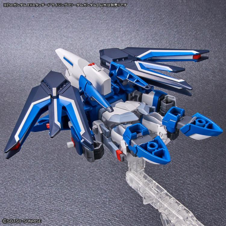 Mobile Suit Gundam SEED Freedom SD Gundam Ex-Standard Rising Freedom Gundam Model Kit Gallery Image 8