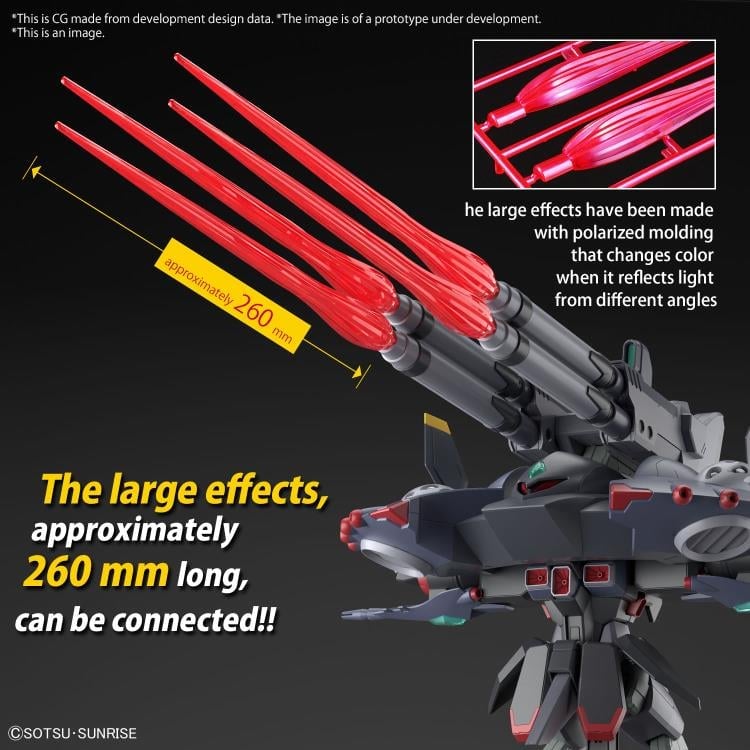 Mobile Suit Gundam SEED Destiny HGCE Destroy Gundam 1/144 Scale Model Kit Gallery Image 11