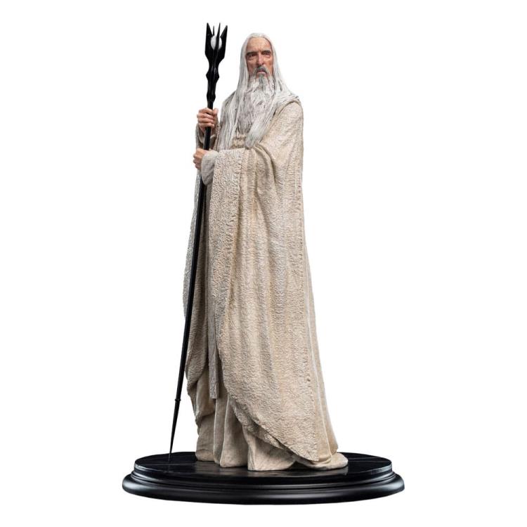 The Lord of the Rings Classic Series Saruman the White and the Fire of Orthanc 1/6 Scale Limited Edition Statue Gallery Image 4