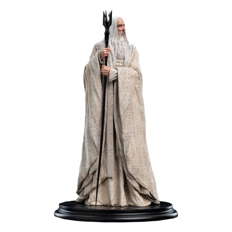 The Lord of the Rings Classic Series Saruman the White and the Fire of Orthanc 1/6 Scale Limited Edition Statue Gallery Image 5