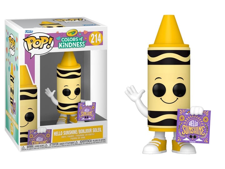 Crayola: Colors of Kindness Pop! Ad Icons #214 Hello Sunshine (Crayellow) Gallery Image 1