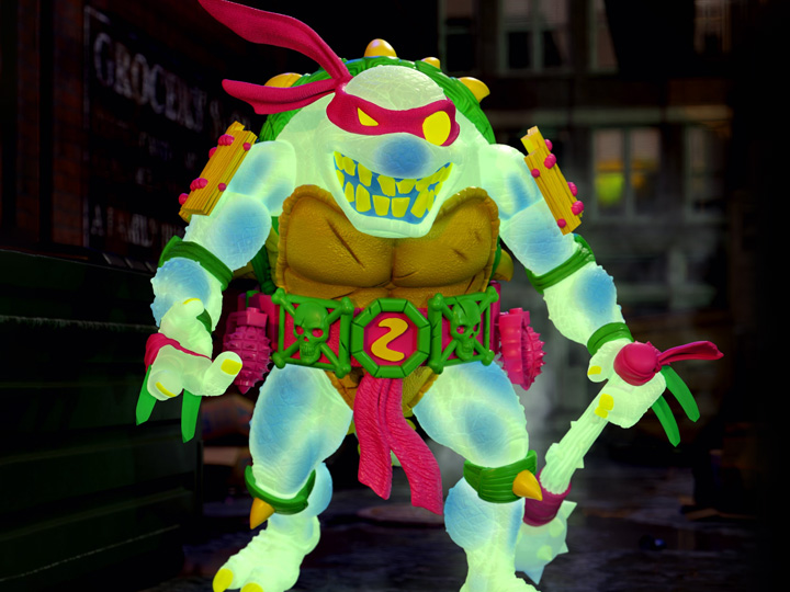 Teenage Mutant Ninja Turtles ULTIMATES! Slash (Glow-in-the-Dark Ver.) Exclusive Action Figure Gallery Image 1