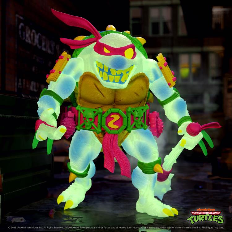 Teenage Mutant Ninja Turtles ULTIMATES! Slash (Glow-in-the-Dark Ver.) Exclusive Action Figure Gallery Image 3