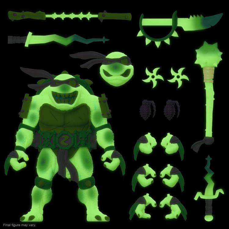 Teenage Mutant Ninja Turtles ULTIMATES! Slash (Glow-in-the-Dark Ver.) Exclusive Action Figure Gallery Image 4