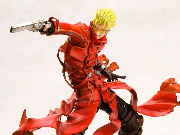 Trigun: Badlands Rumble ArtFX J Vash the Stampede (Renewal Package Ver.) 1/8 Scale Figure (Reissue) Gallery Image 1