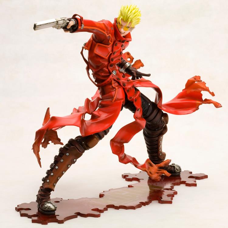 Trigun: Badlands Rumble ArtFX J Vash the Stampede (Renewal Package Ver.) 1/8 Scale Figure (Reissue) Gallery Image 5