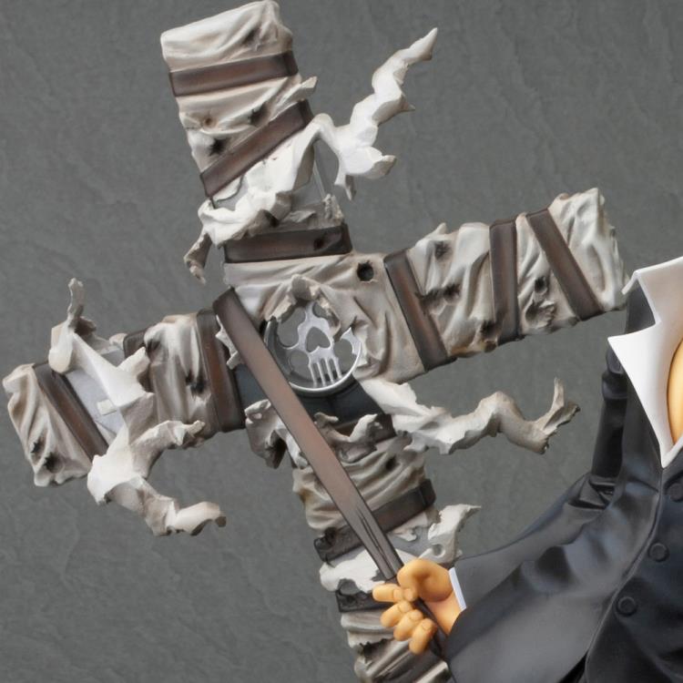 Trigun: Badlands Rumble ArtFX J Nicholas D. Wolfwood (Renewal Package Ver.) 1/8 Scale Figure (Reissue) Gallery Image 13