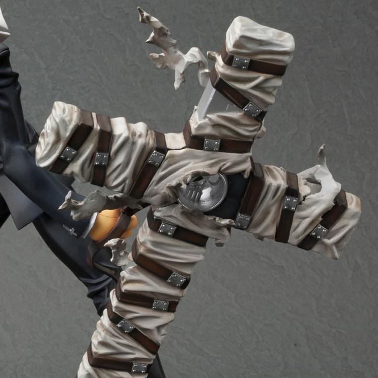 Trigun: Badlands Rumble ArtFX J Nicholas D. Wolfwood (Renewal Package Ver.) 1/8 Scale Figure (Reissue) Gallery Image 11