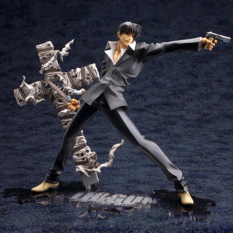 Trigun: Badlands Rumble ArtFX J Nicholas D. Wolfwood (Renewal Package Ver.) 1/8 Scale Figure (Reissue) Gallery Image 4