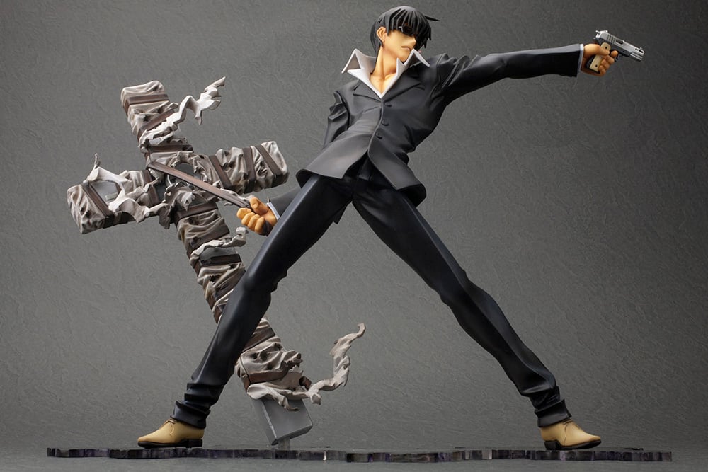 Trigun: Badlands Rumble ArtFX J Nicholas D. Wolfwood (Renewal Package Ver.) 1/8 Scale Figure (Reissue) Gallery Image 8