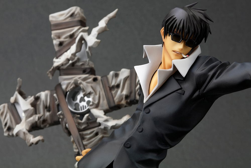 Trigun: Badlands Rumble ArtFX J Nicholas D. Wolfwood (Renewal Package Ver.) 1/8 Scale Figure (Reissue) Gallery Image 12