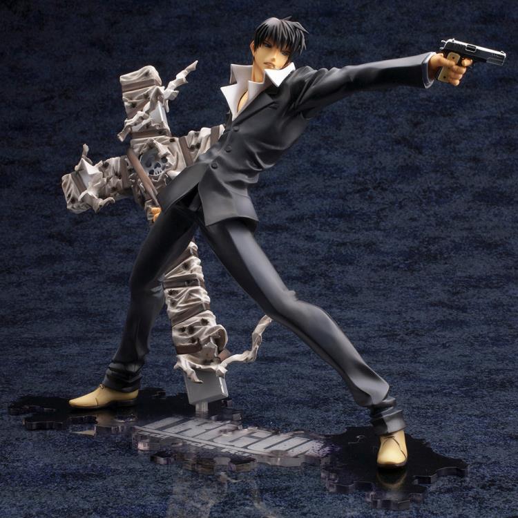 Trigun: Badlands Rumble ArtFX J Nicholas D. Wolfwood (Renewal Package Ver.) 1/8 Scale Figure (Reissue) Gallery Image 3