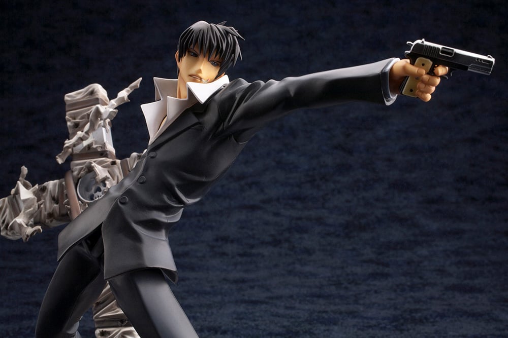 Trigun: Badlands Rumble ArtFX J Nicholas D. Wolfwood (Renewal Package Ver.) 1/8 Scale Figure (Reissue) Gallery Image 6