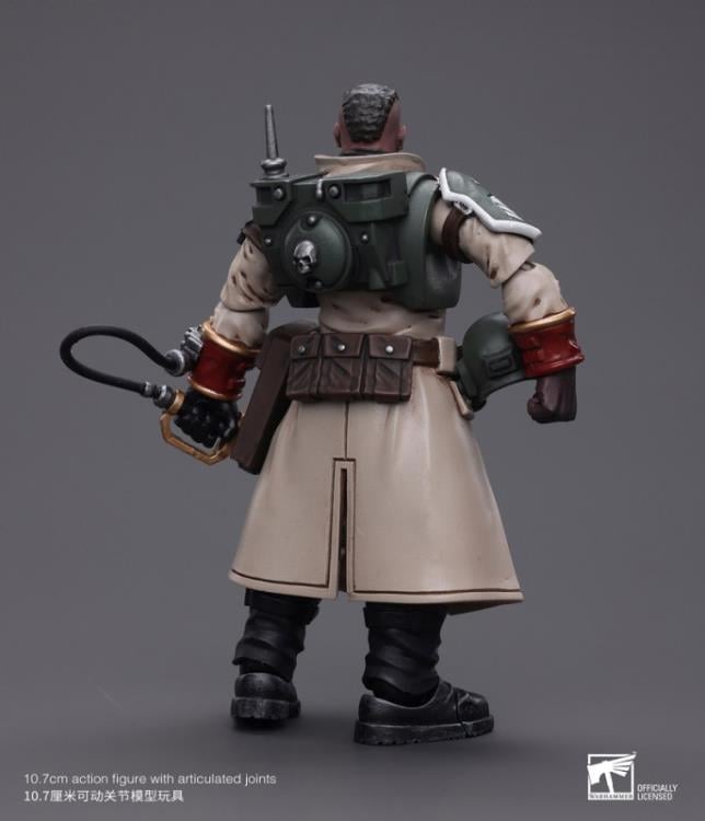 Warhammer 40k Astra Militarum Cadian Command Squad Commander with Power Sword 1/18 Scale Action Figure Gallery Image 6