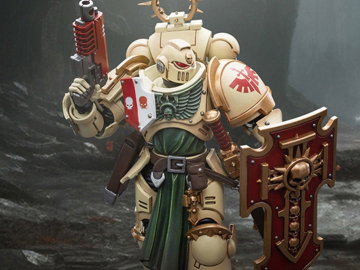 Warhammer 40K Ultramarines Dark Angels Bladeguard Veteran 1/18 Scale Action Figure Gallery Image 1