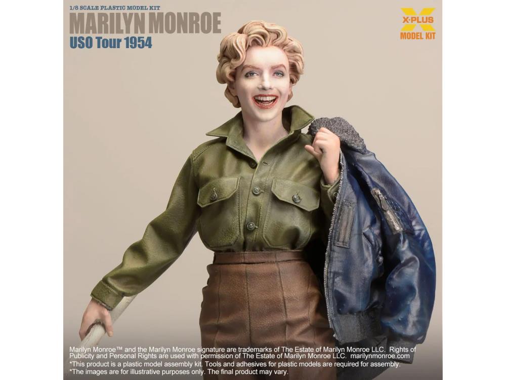 Marilyn Monroe (USO Tour 1954) 1/8 Scale Model Kit Gallery Image 8