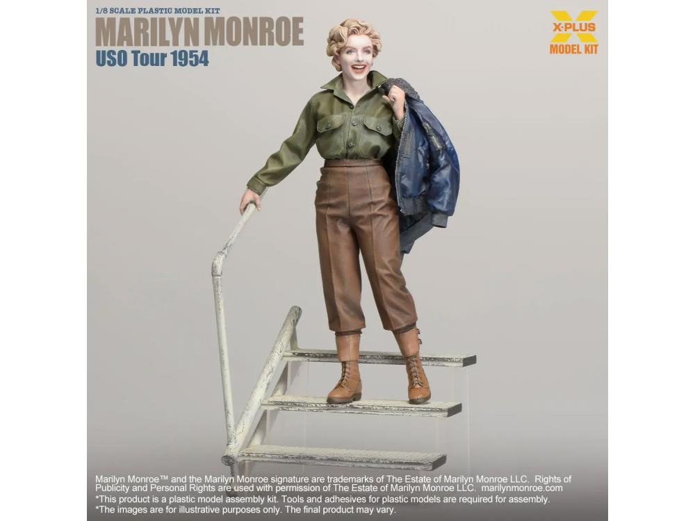 Marilyn Monroe (USO Tour 1954) 1/8 Scale Model Kit Gallery Image 4