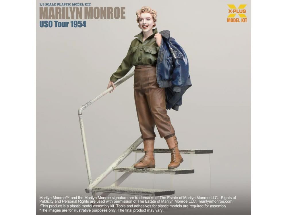 Marilyn Monroe (USO Tour 1954) 1/8 Scale Model Kit Gallery Image 3