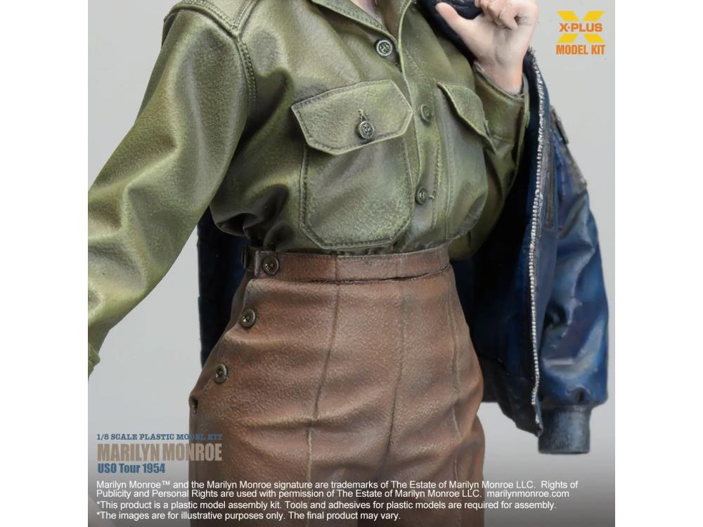 Marilyn Monroe (USO Tour 1954) 1/8 Scale Model Kit Gallery Image 9