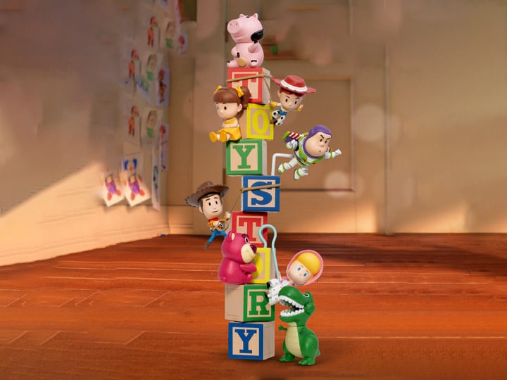Toy Story Mini Egg Attack Toy Brick Series MEA-062 Boxed Set of 8 Figures Gallery Image 1