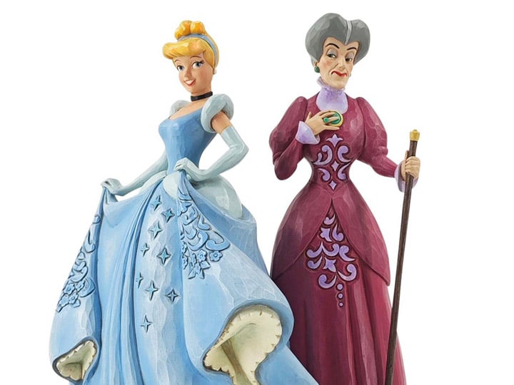 Cinderella Disney Traditions Cinderella vs. Lady Tremaine Figurine (Jim Shore) Gallery Image 1