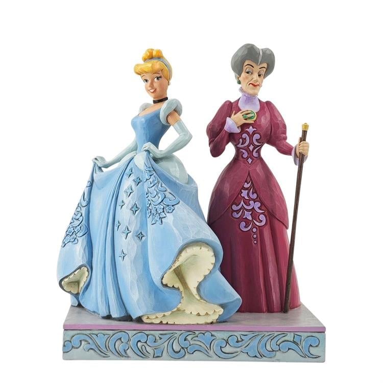Cinderella Disney Traditions Cinderella vs. Lady Tremaine Figurine (Jim Shore) Gallery Image 3