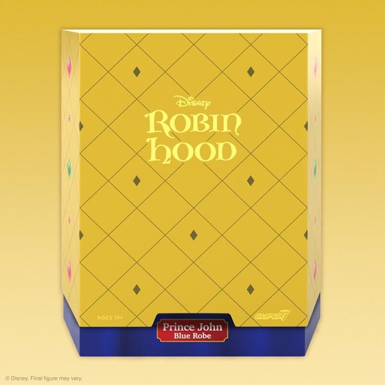 Robin Hood Disney ULTIMATES! Prince John (Blue Robe) NYCC 2023 Exclusive Action Figure Gallery Image 7