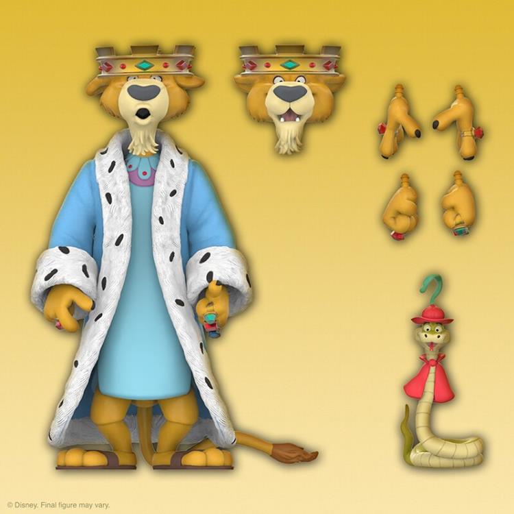 Robin Hood Disney ULTIMATES! Prince John (Blue Robe) NYCC 2023 Exclusive Action Figure Gallery Image 5