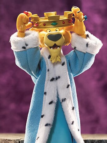 Robin Hood Disney ULTIMATES! Prince John (Blue Robe) NYCC 2023 Exclusive Action Figure Gallery Image 2