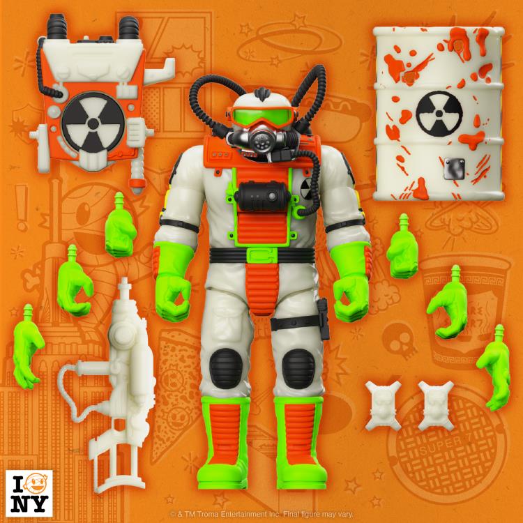 Toxic Crusaders ULTIMATES! Radiation Ranger (Glow-in-the-Dark) NYCC 2023 Exclusive Action Figure Gallery Image 6
