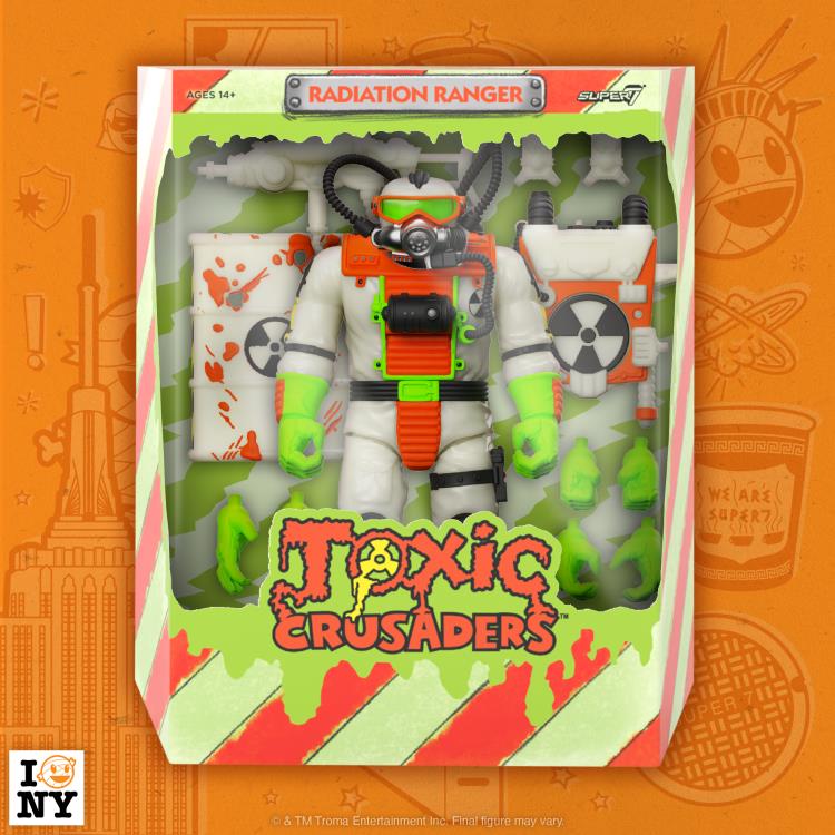 Toxic Crusaders ULTIMATES! Radiation Ranger (Glow-in-the-Dark) NYCC 2023 Exclusive Action Figure Gallery Image 8