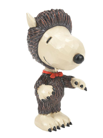 Peanuts Werewolf Snoopy Mini Figurine (Jim Shore) Gallery Image 2