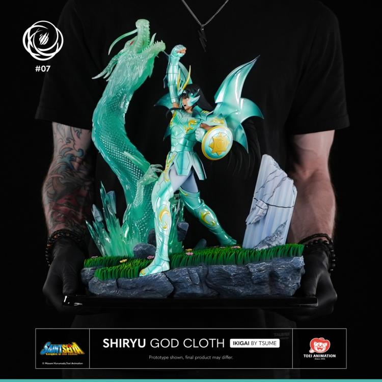 Saint Seiya Ikigai Shiryu God Cloth 1/6 Scale Limited Edition Statue Gallery Image 21