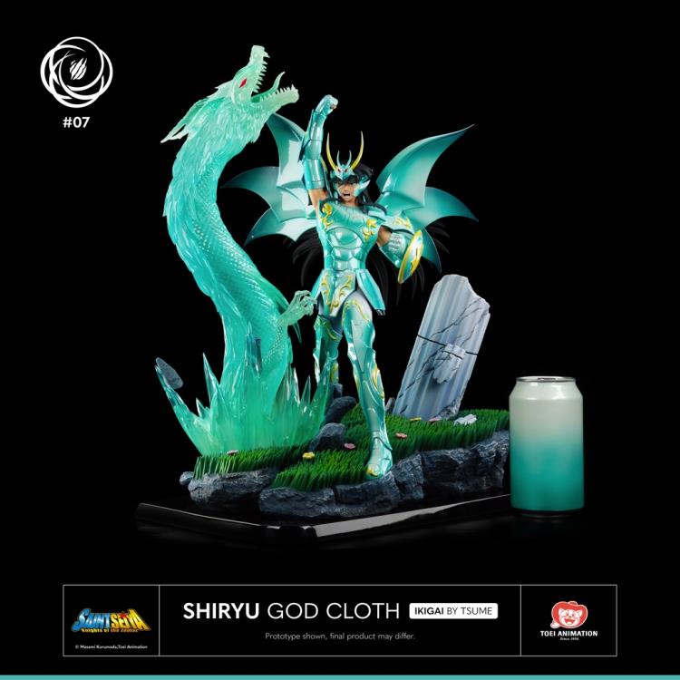 Saint Seiya Ikigai Shiryu God Cloth 1/6 Scale Limited Edition Statue Gallery Image 20